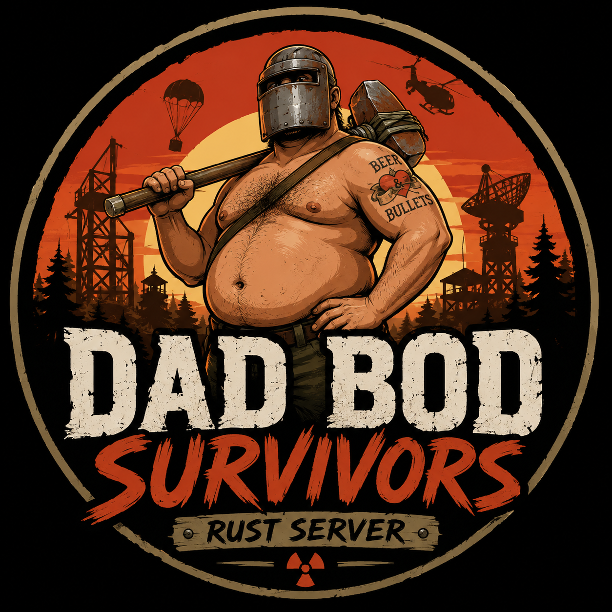 Dad Bod Survivors 1.5x | Offline Protection | Raidable Bases image