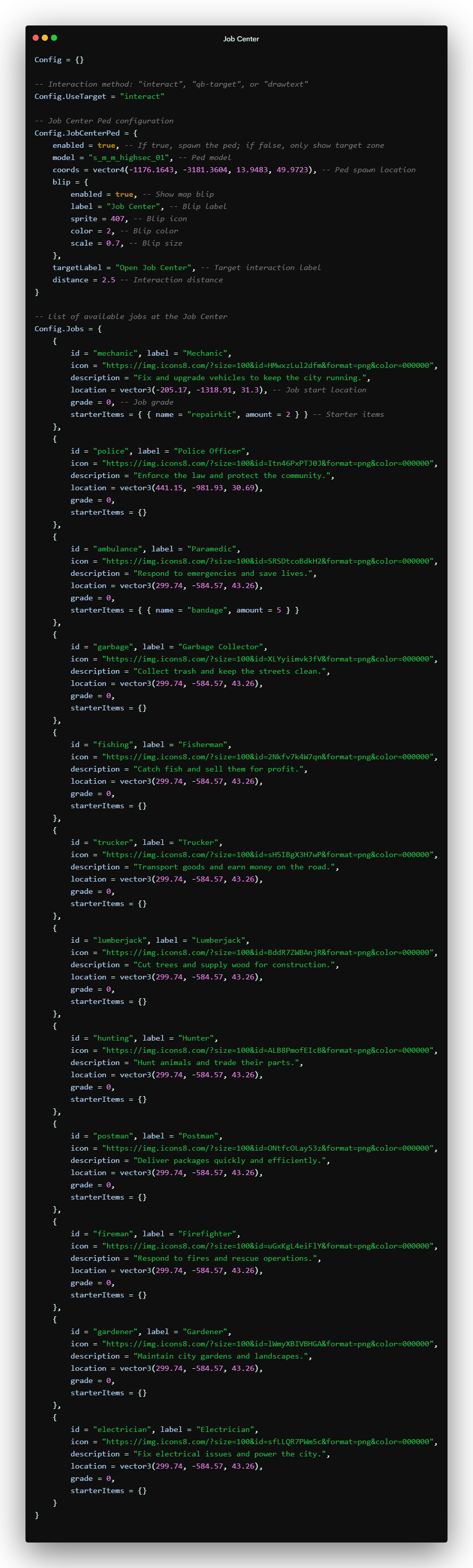 GGWPx Scripts · Job Center (Escrow)