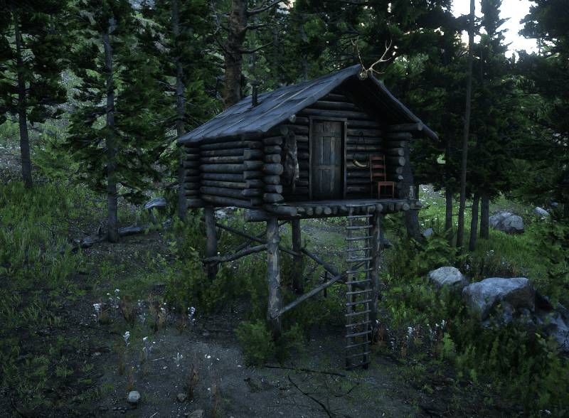 Little Creek Hunting Cabin