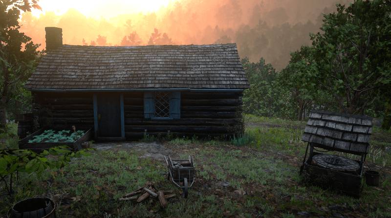 Roanoke Cabin 1