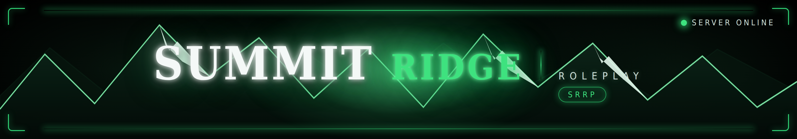 Summit Ridge Roleplay banner