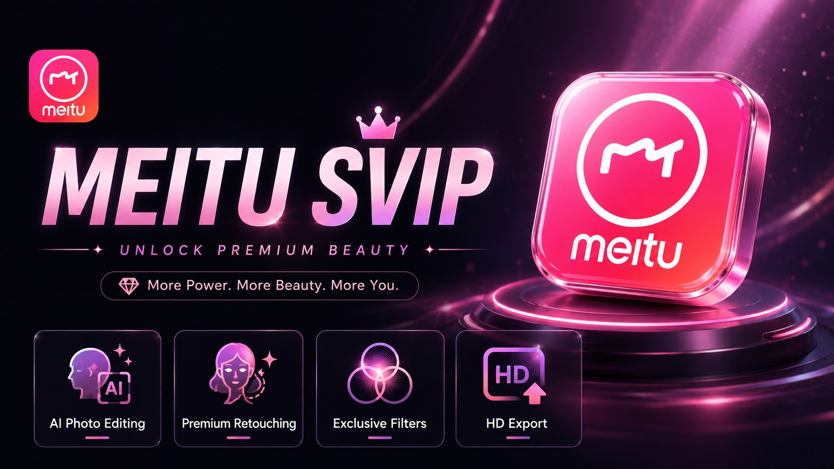 Meitu Svip+ 1 Month (28D package)