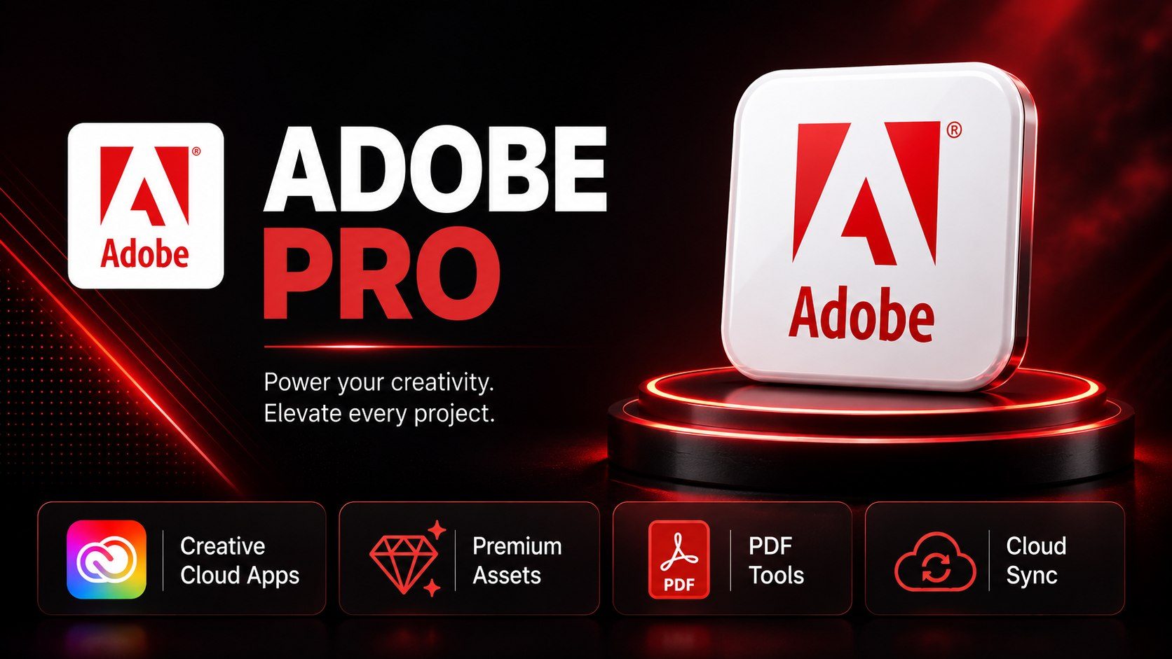 Adobe All Apps 2 Months (No warranty)