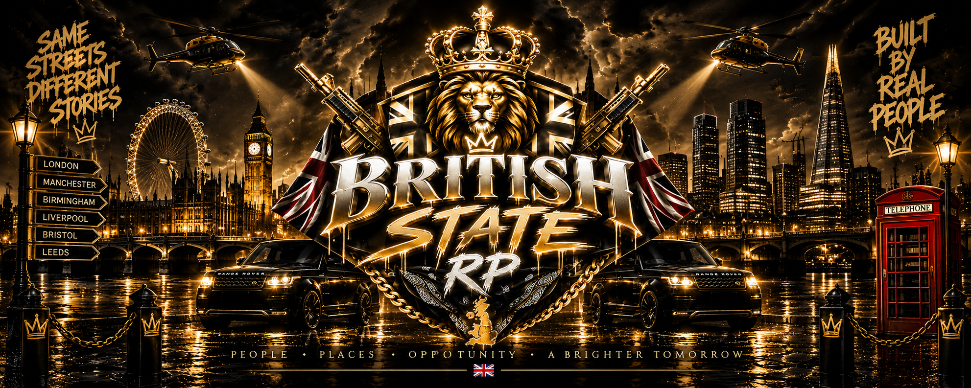 BRITISH STATE RP BRAND NEW CITY !