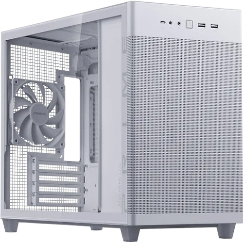 Asus Prime AP201 TG Micro-ATX-case White