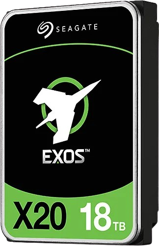 Seagate Exos X20 18 Tt SATAIII 256 Mt 3,5