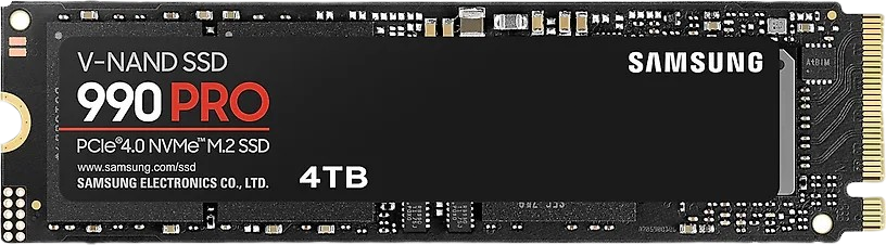 Samsung 990 PRO 4 Tt M.2 NVMe -SSD